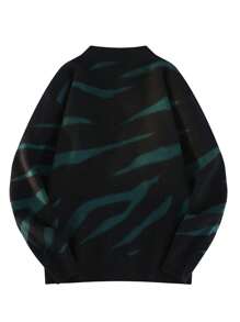 Men Graphic Pattern Sweater