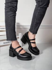 新品到貨復古瑪麗珍鞋適合女士,夏季時尚