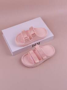 1 Paar Unisex Kinder Rosa Sandalen , atmungsaktiv Strand Hausschuhe für Outdoor - Pink - Übersicht 6