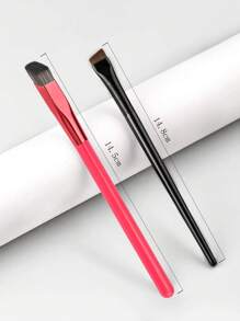 1 cọ trang điểm lông mày Red Wild + 1 cọ lông mày góc cạnh lưỡi siêu mỏng, cọ kẻ mắt, cọ tơ tằm, cọ lông mày, cọ phấn mắt, cọ Spoolie, cọ Spoolie - Nhiều màu - Xem 4