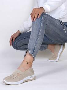 STEPREACH 秋冬女士轻便透气圆头驾车鞋，春季系列，女士运动鞋