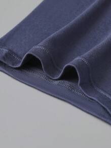 Men 7pcs Slogan Graphic Contrast Tape Boxer Brief - Multicolor - View 5