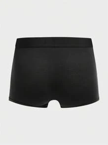 Men 7pcs Slogan Graphic Contrast Tape Boxer Brief - Multicolor - View 7