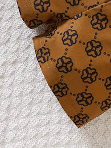 男嬰拼接領POLO衫&短褲 - 彩色 - 查看 5