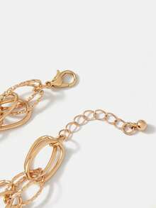 BizChic 簡約風時尚手鏈 - 金色 - 查看 7