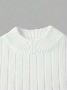 Manfinity VCAY 男士素色小高領套頭毛衣