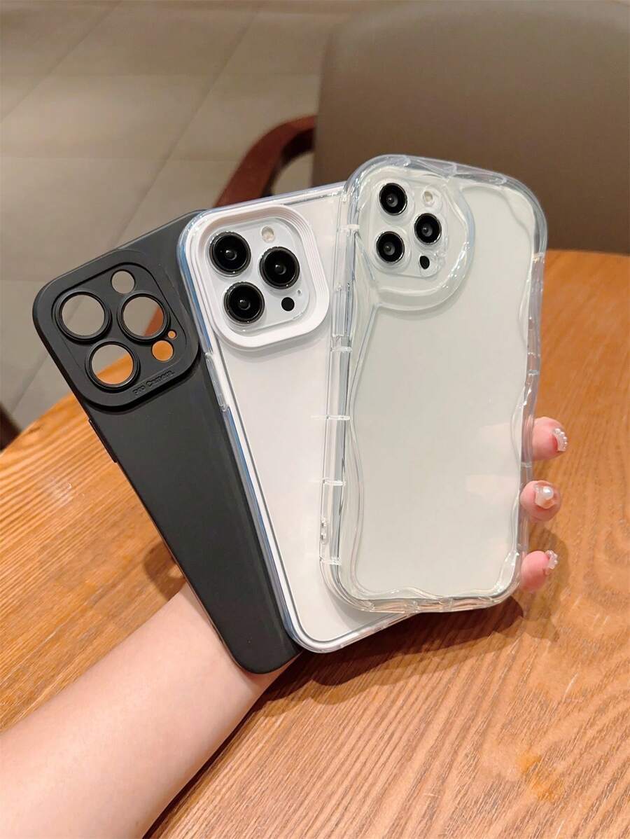 3入組透明手機殼 - 彩色 - 查看 1