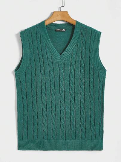 Manfinity BRENVOR Herr Kabelstickad Tröjväst