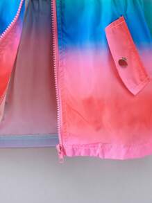 SHEIN 女小童漸層連帽外套 - 彩色 - 查看 6