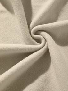 INAWLY Patterned Pullover Sweatshirt  Fall Outfit - Beige - View 4