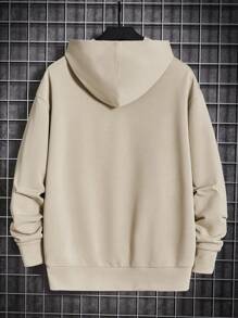 Manfinity EMRG Men's Extra Oversized Printed Hoodie Sweatshirt