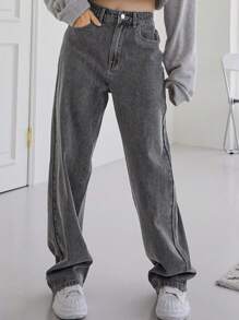 DAZY Slant Pocket Jeans