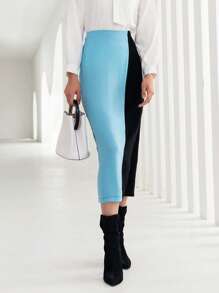Aveloria Two Tone Split Back Skirt