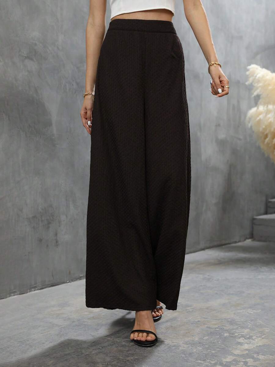 SHEIN Clasi Wide Leg Pants | SHEIN USA
