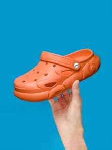 EVA High Elastic Soft Comfortable Anti-Slip Children Sandals - Orange - View 4