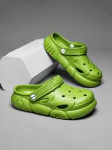 EVA高弹柔软舒适防滑儿童凉鞋 - 綠色 - 查看 1