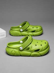 EVA高弹柔软舒适防滑儿童凉鞋 - 綠色 - 查看 5