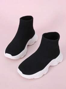 À La Mode Fille Simple Montant Style Chaussette Chaussures De Sport , Athlétique Chaussures