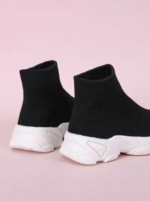 À La Mode Fille Simple Montant Style Chaussette Chaussures De Sport , Athlétique Chaussures