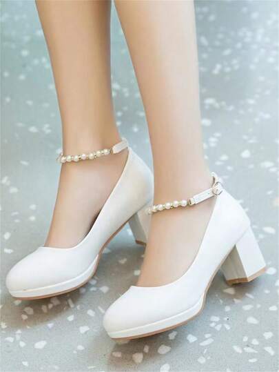 New Fashion Spring/Autumn Women High Heel Shoes, Solid Color, Commuting, Bowknot, Platform Pumps,Mary Janes