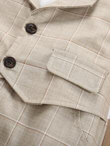 SOLOCOTE Baby Boys' Formal Occasion Gentleman Party Wedding Dinner Suit - Multicolor - View 4