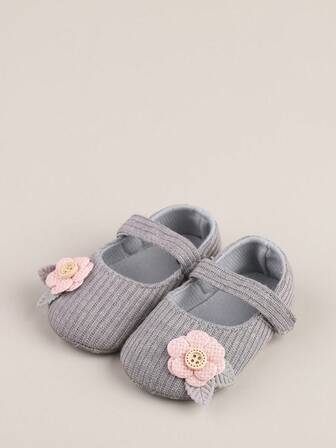 春秋季婴儿女童公主款步行鞋，0-1 岁