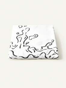 1pc Water Ripple Digital Print Photography Blanket - Multicolor - View 4