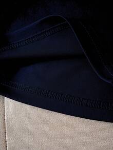 INAWLY 字母圖案T恤 - 藏蓝色 - 查看 5