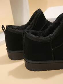 2025Thickened Warm Short Snow Boots With Minimalist Warm Lining, Winter,Fur Boots