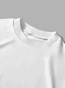 RueChic Men Lion Print Sweatshirt - White - View 3