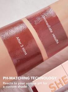 SHEGLAM Take A Hint Lip Tint-Mocha Loca Color Changing Long-Lasting Lip Gloss High Gloss Finish All Day Non-Sticky Moisturizing Lip Stain For Dry Lips Pink Liquid Lipstick Graduation Birthday Holiday Summer Fall Autumn Y2K Fancy Fashion Women Makeup Cosmetic Party Beach Travel Camping Outdoors School Campus Trip Festivals Decor Gift Present Rose Girl Cosplay Best Color Charm Vibe