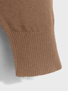 Manfinity VCAY Men Solid Turtleneck Jumper - Camel - View 9