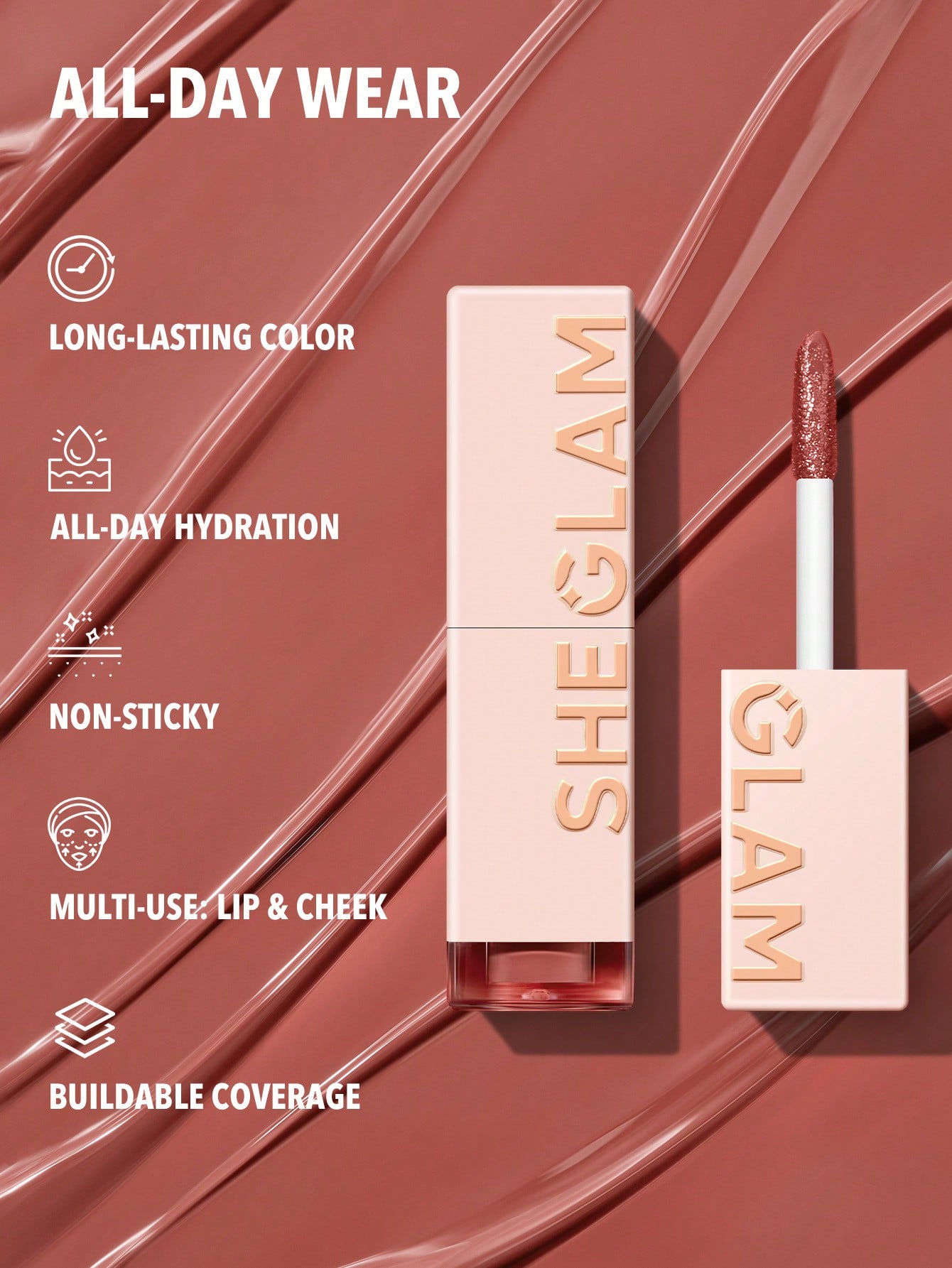 SHEGLAM أحمر شفاه Take A Hint-So Fly ملمع شفاه متغ...