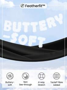 GLOWMODE Featherfit™ Glowgetter露肩連體衣 - 黑色 - 查看 6