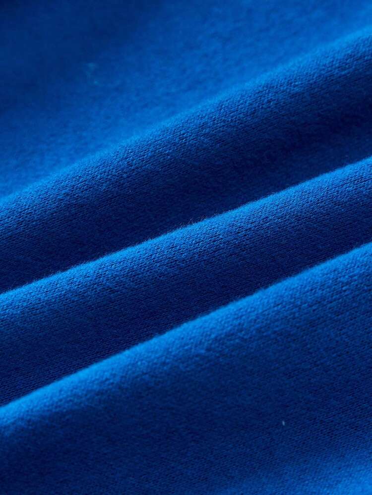 Baby Boy Letter Graphic Sweatshirt & Car Print Sweatpants