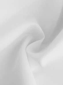SHEIN Explorewe 女大童印花拼接細節連衣裙 - 白色 - 查看 4