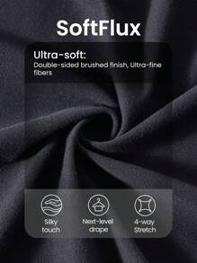 GLOWMODE Softflux半拉鍊分裂搭扣連身衣 - 黑色 - 查看 6