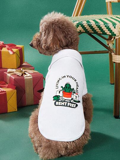 JORD.DESIGNS 1 Peça Animal De Estimação Cachorro Camiseta Polo Ocasional Roupas Para Cães Pequenos E Gatos , Dois Pés Roupas