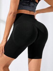Easithlete Pantalones cortos deportivos con cintura ancha, leggins cortos, pantalones cortos de sudadera, pantalones cortos de gimnasia, pantalones cortos tipo ciclista para mujer