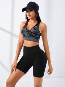 Easithlete Pantalones cortos deportivos con cintura ancha, leggins cortos, pantalones cortos de sudadera, pantalones cortos de gimnasia, pantalones cortos tipo ciclista para mujer