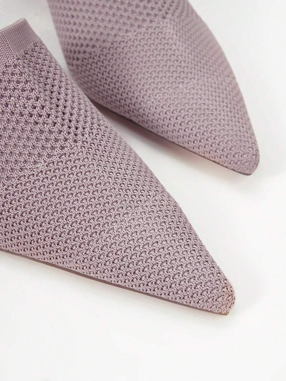 MOTF POINTY KNIT HEELED MULES