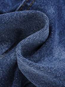 SHEIN Tween Boy Ripped Washed Jeans