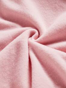 女婴卡通字母图案卫衣 - 淺粉色 - 查看 5