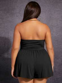 SHEIN SXY Talla grande Mono tubo unicolor