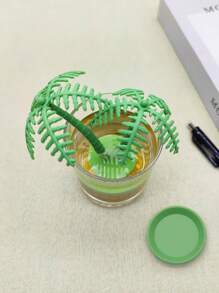 1入組椰子樹形狀包 - 綠色 - 查看 2