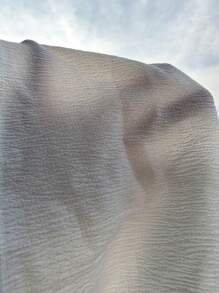 2入組撞色滾邊吊帶上衣&前繫帶短褲休閒服套裝 - 彩色 - 查看 7