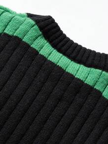 Áo len nam - màu đen - Xem 4