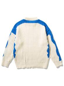 Áo len nam - Màu be - Xem 2