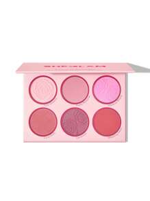 SHEGLAM Floral Flush Blush Palette-Blushing Bouquet 6-Color Pressed Powder Blush Palette Long Lasting High Pigment Non-Fading  Natural Lightweight Face Makeup Pink Blush Brand Beauty Makeup Face Paint Cosmetic For Women Girls Perfect For Winter Spring Ideal For Y2K Fancy Fashion Suitable For Birthday Gift Party Ready Best Color - Blushing Bouquet - View 9