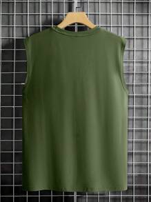 Manfinity Homme Men Solid Tank Top